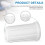 2 Pack Boat  Pedestal Bushing , Fits Marine Base, Smooth Rotation, Boat Replacement Part 7