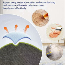 8PCS Microfiber Mopdoeken voor 115 Combo / 115 Combo+ Vervangbare Wasbare Mop Pad Onderdelen