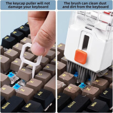 Keyboards Cleaner Kit Laptop Cleaner Multi-Function PC Electronic Cleaner Kit for Phone Camera Monitor