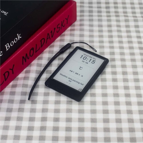 Silicone Protective Case for XTEINK X3 EBook Reader Anti-Dust Storage Cover E-Book Reader Shell Black 2