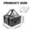 Carrying Case for Crict Easy Press 2 / Easy Press Heat Press Machine , Hot Press Bag with Pocket,Hot Press Machine Part 7