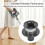 Vacuum Cleaner Filter Assembly, ABS Handheld Vacuum Cleaner Filter Bin Replacement Part Washable Replacement Filters 2