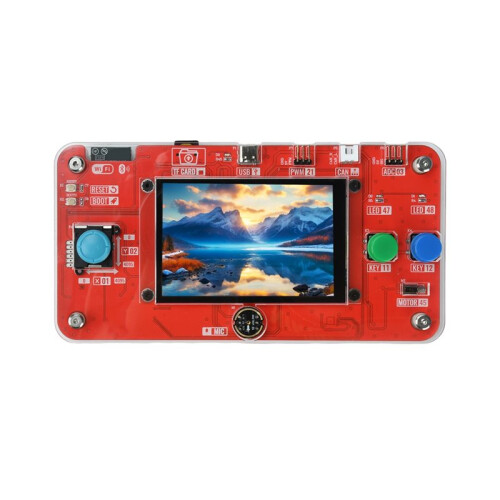 Placa de Desenvolvimento ESP32-S3 com Tela LCD Colorida IPS de 3,5 Polegadas Wi-Fi +  Interação de Voz Inteligente Desenvolvimento