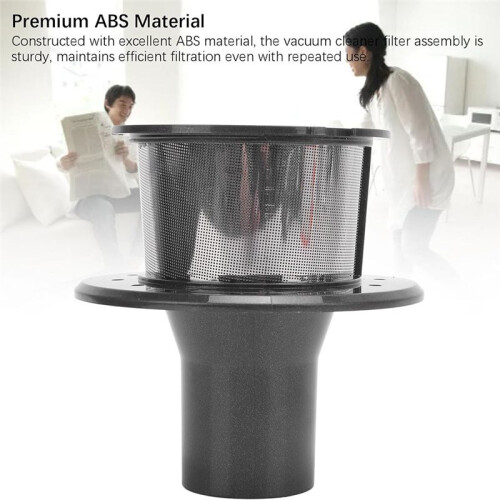 Vacuum Cleaner Filter Assembly, ABS Handheld Vacuum Cleaner Filter Bin Replacement Part Washable Replacement Filters 2