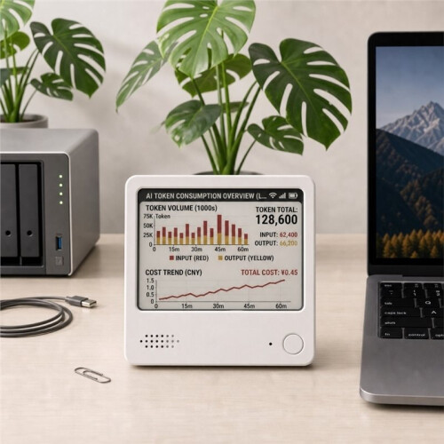 Full‑Color E‑Ink Display DEV Kit ESP 32 Voice & Wi‑Fi Development Board Digital Photo Album for Program Developers 2