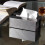 Retro  Stainless Steel Tissue Box, Industrial Style Desktop Decoration, High-End Pull Tissue Holder 2