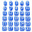 30 Pcs Numbered Pencil Toppers 1-30, Reusable Classroom Supply Tags for Easy Organization 1