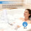 Bathroom Spa Foam Machine, Sauna Sprinkler Bubble Maker for Bathtub 4
