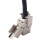 5PCS RJ45  Jack Module Tool-Less Type Shielded Zinc Alloy Module Self-Locking Network Coupler Adapter CAT7 8