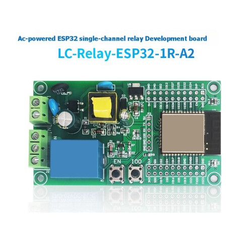 ESP32 Single Relay Development Board AC Powered WiFi  BLE Relay Module  Home 2