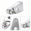 Motorcycle Shift Linkage Support Bracket Kit for  Road Glide, Road King, and Softail Models 6