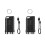 V3 EDC Flashlight 900 Lumens, USB-C Rechargeable Torch, Super Bright Handheld Work Light for Outdoor Camping, 2PCS 1