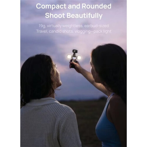 Magnetic  Quick Release Fill Light Selfie Light for  OSMO Pocket 4/3  Quick Release Portable Fill Light 1