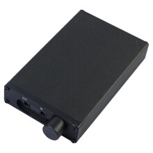 TPA6120 Class A Kopfhörerverstärker Tragbarer Kopfhörerverstärker Kopfhörerverstärker HIFI Fever Kit Teile DIY Schwarz