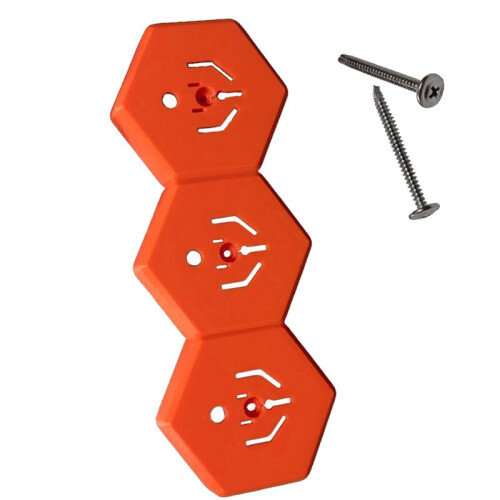 RV Plug Universal Wall Mount - Secure Storage for 50A, 30A, 15A Electrical Adapters 1