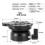 Tripod  Leveling Base Adjustable 15 Degree Table Hemisphere Plate Leveler for DSLR Camera Tripods 3/8" 8