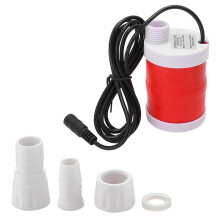 Pump, 20W 700L/H Portable Submersible Electric Mute Water Transfer Pump for Pool, Fish , Shower, Water Supply, Camping