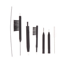 1Set Cleaning Brushes Set Essential Kit for Care Sturdy Tools with Ventilation Rod and Dry Screwdriver