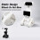 Anti-Slip Desktop Fixed Base Stand for   Ultra Camera Split Support Pedestal Holder Accessories Black 3