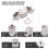 5PCS RJ45  Jack Module Tool-Less Type Shielded Zinc Alloy Module Self-Locking Network Coupler Adapter CAT6 4