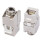 5PCS RJ45  Jack Module Tool-Less Type Shielded Zinc Alloy Module Self-Locking Network Coupler Adapter CAT6 5