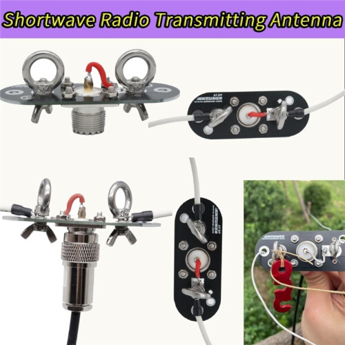 Shortwave Radio Transmitting Antenna GP Positive V Inverted V Dipole Antenna Board Adapter Board,AT-DP Adapter Board,2pc 2