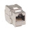 5PCS RJ45  Jack Module Tool-Less Type Shielded Zinc Alloy Module Self-Locking Network Coupler Adapter CAT6 7