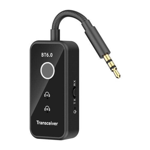 6.0 Wireless Audio Transmitter and Receiver 3.5mm Plug AAC/SBC Built-in Isolation IC for  Device 1