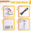 QD-U08C Air Conditioner Control Board Universal AC Control Board Only for Wall-Mounted Fixed Frequency Air Conditioners 7