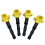 4-Piece Ignition Coil Set (OE: 99760210402) - High-Performance Engine Ignition Coil Assembly for  911 997 GT3 6