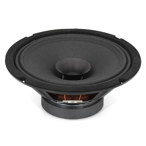 1 Unidade de Alto-Falante Redondo de 8 Polegadas, 8 Ohms, 85 Watts, com Borda de Tecido, 100 Ímãs e Núcleo de 25 mm