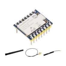 Waveshare 850-930 MHz Core2021 LoRa-Modul Dualband, Unterstützt Sub-GHz 2,4 GHz und 1,5-2,5 GHz, Stromsparendes LoRaWAN-Modul