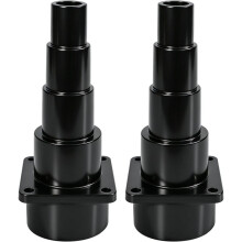 (Paquete de 2) Adaptador Universal para Herramientas para Aspiradoras Húmedas/Secas Shop,Vac. Se Conecta A Adaptadores de Manguera de 2-1/2" para