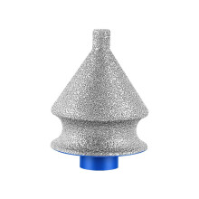 Broca de Chaflán 4 en 1 para Amoladora Angular, Cabezal de Amolado de Biselado para Chaflanar, Agrandar Agujeros, Recortar Arcos, Rosca de 5/8"-11
