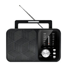 Radio AM FM Radio Transistor Short Wave Radio Large Knob 5.3 Radio for Indoor and Outdoor Use A