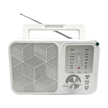 Radio AM FM Radio Transistor Short Wave Radio Large Knob 5.3 Radio for Indoor and Outdoor Use B