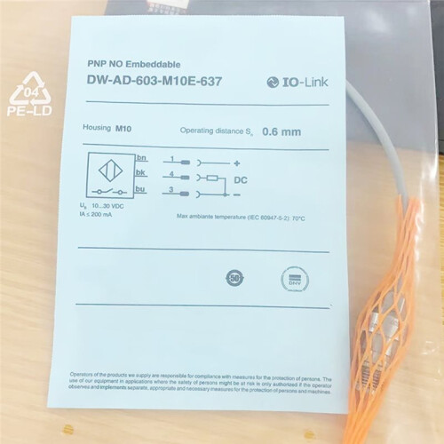 DW-AD-603-M10E-620 DW-AD-603-M10E-637 High Voltage Resistant Proximity  Sensor B 2
