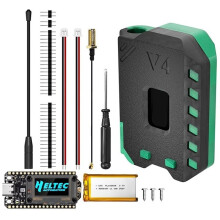 WiFi LoRa 32 V4-R8 Dev-Board ESP32-S3R8 SX1262 0.96inch OLED WiFi BLE LoRa Node with Case Battery Compatible Meshtastic