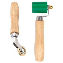 Volant en Silicone, Rouleau de Pression en Laiton, Outil de Soudage Manuel, Rouleau de Joint Résistant Aux Hautes Températures, pour PVC/TPO/EPDM