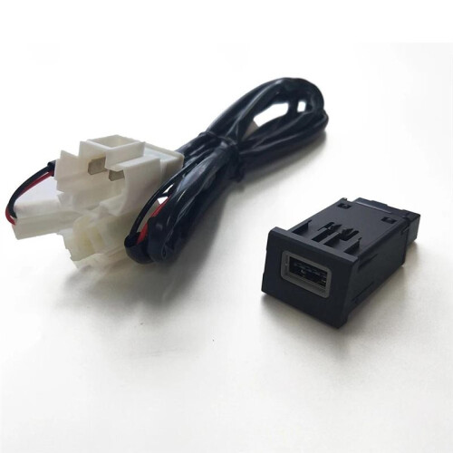 Car Fast Charger Power QC3.0 USB Cigarette Interface Adapter Socket for  Multivan T6 1