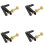 Fine Tuners for 4/4 Cello (Black) 4 Pcs 4
