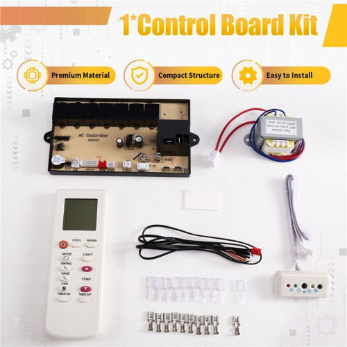 NL-U30A Air Conditioner Control Board Universal AC Control Board Only for Fixed Frequency Ceiling Type Air Conditioner 1