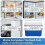 2 Pack White Refrigerator Freezer Thermometer, Freezer Kitchen Thermometer for Refrigerator, Fridge, Cooler 5