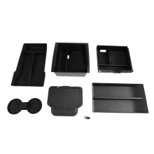 Center Armrest Hidden Storage Box Cup Holder Kit for Model Y Juniper 2025-2026&Model YL