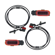 2pcs Rear Axle ABS Sensor (Left Right Universal) 2115403017 2115401217 Suitable for - W204 W212 X204