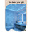 High Footed Design LED Desk Lamp Atmosphere Wave Projection Night Light Touch Control Remote Control 2