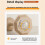 High Footed Design LED Desk Lamp Atmosphere Wave Projection Night Light Touch Control Remote Control 6