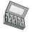 Silverware Storage Box -Adjustable Divider Hard Shell Flatware Organizer with Clear Window and Zipper 3