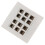 12  Shield CAT7 RJ45 LAN Wall Panel Faceplate Ethernet Shielded CAT.7 for  Jack Socket for 10GB Internet 2