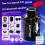 DIY  Speaker Kit Transparent Water Bottle Portable Wireless Speaker  5.0 Subwoofer Speaker 6